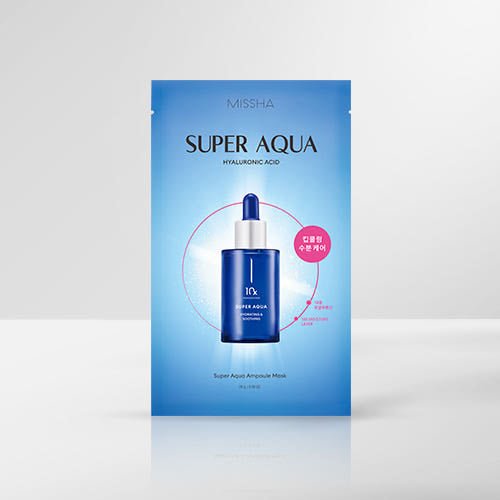 MISSHA Super Aqua Ampoule Mask 28g X 5ea - TIANSHOP