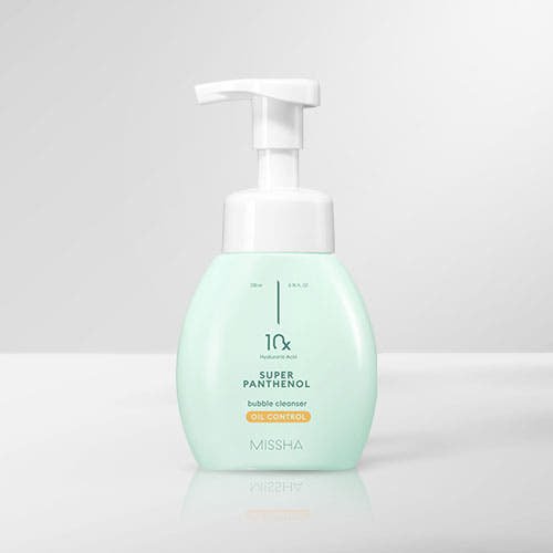 MISSHA Super Panthenol Bubble Cleanser (Oil Control) 200ml - TIANSHOP