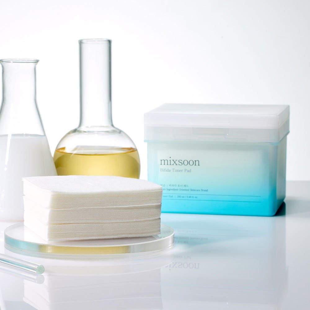 mixsoon Bifida Toner Pad 120ea/280ml - TIANSHOP