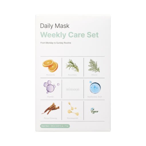 mixsoon Daily Mask Weekly Care Set (20ml X 7ea) - TIANSHOP