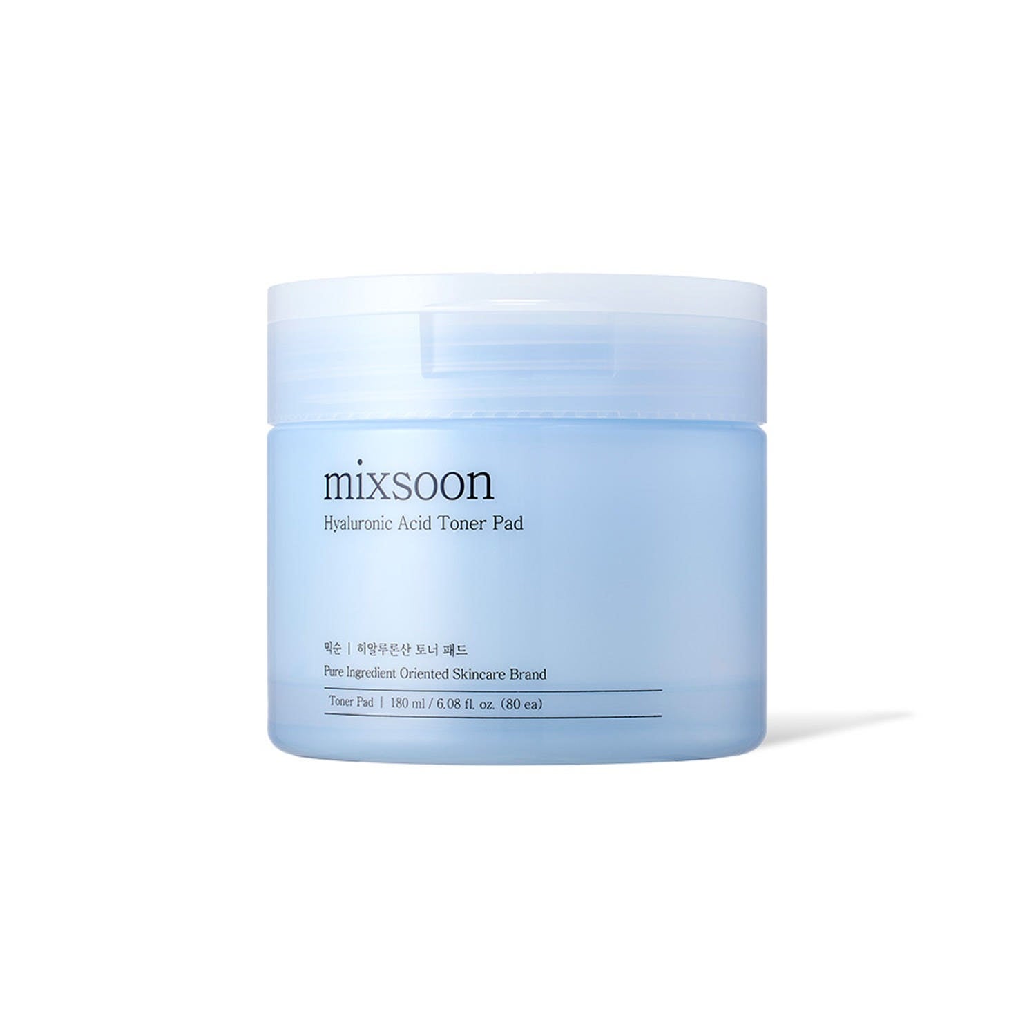 mixsoon Hyaluronic Acid Toner Pad 80ea/180ml - TIANSHOP