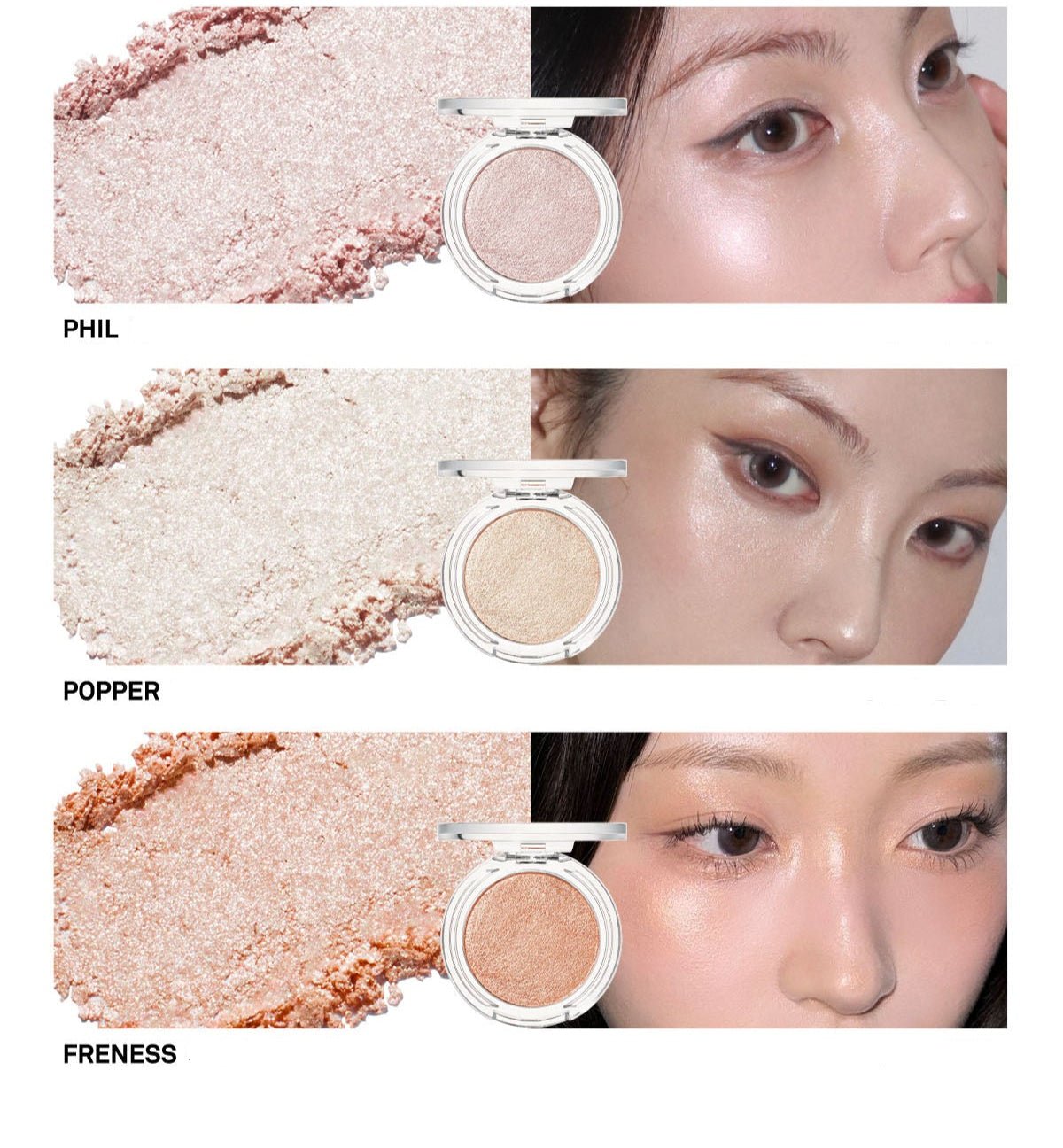 NAMING Fluffy Baked Highlighter 3.8g (3color) - TIANSHOP