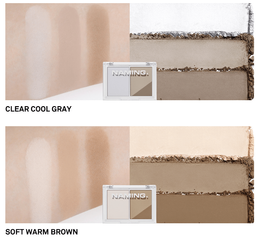 NAMING Fluffy Volume & Shading Duo 9.8g (2color) - TIANSHOP