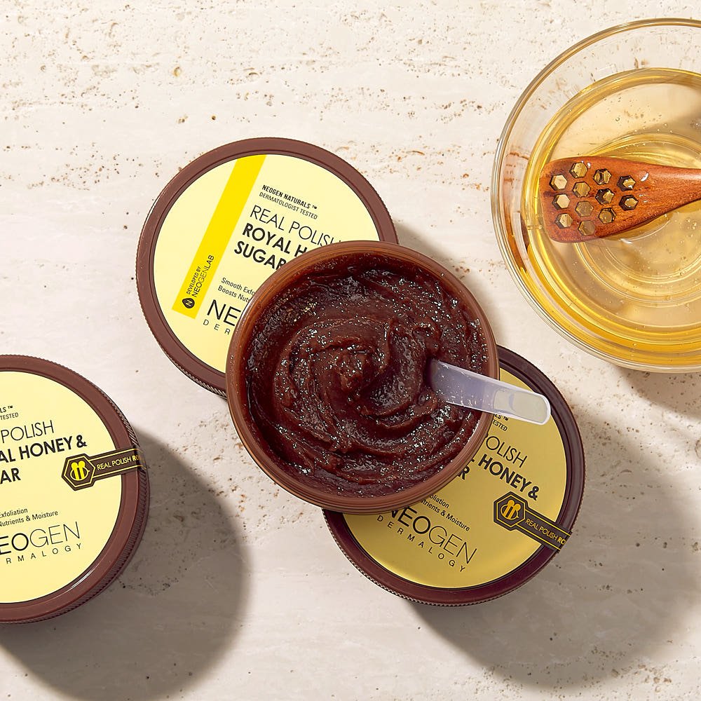 NEOGEN Dermalogy Real Polish - Royal Honey & Sugar Scrub 100g - TIANSHOP