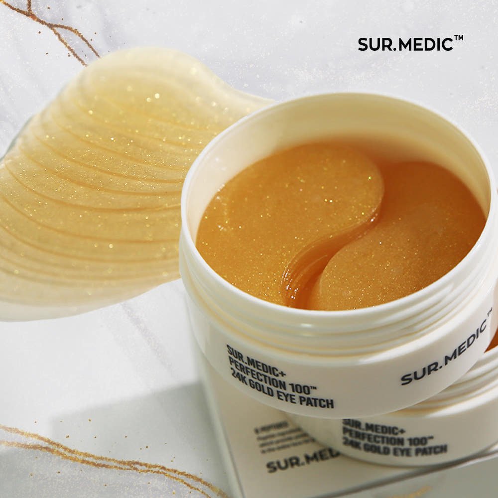 NEOGEN SUR.MEDIC+ Perfection 100TM 24K Gold Eye Patch 75g/60ea - TIANSHOP