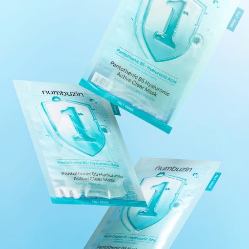 numbuzin No.1 Pantothenic B5 Hyaluronic Active Clear Mask 26ml X 10ea - TIANSHOP