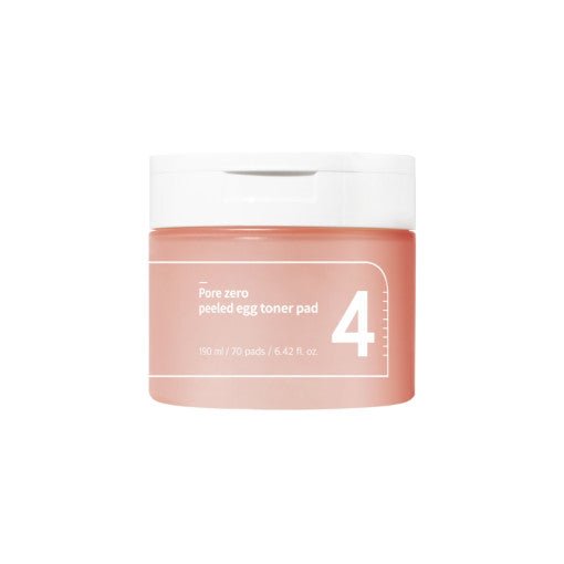 numbuzin No.4 Pore Zero Peeled Egg Toner Pad 70P - TIANSHOP