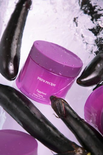 papa recipe Eggplant Clearing Peeling Pad Toner 255ml(70 Pads) - TIANSHOP