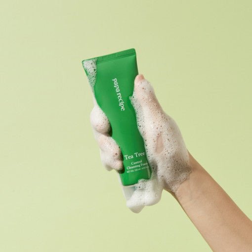 papa recipe Tea Tree Control Cleansing Foam 120ml - TIANSHOP