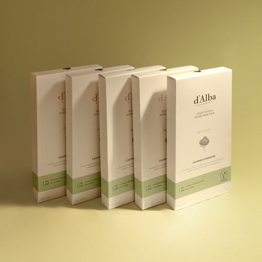 d'Alba 白松露雙重面膜組合【舒緩/保濕】34.5g X 20片