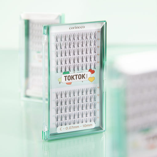 CORINGCO Toktok-Hara W мигли 100 бр. (4 вида)