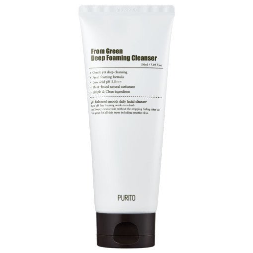 PURITO From Green Deep Foaming Cleanser 150ml - TIANSHOP