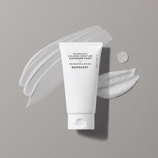 RAWQUEST Echinacea Calming Moisture Cleansing Foam 150ml - TIANSHOP