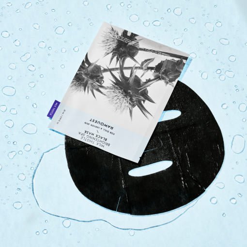 RAWQUEST Milk Thistle Brightening SPA Black Mask 28mlX5ea - TIANSHOP
