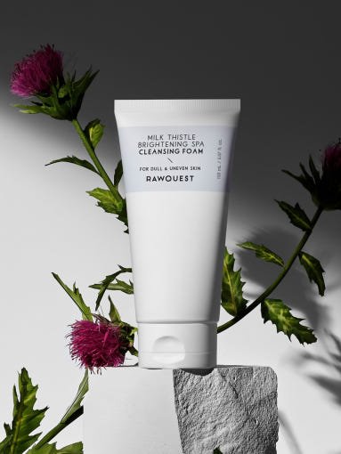 RAWQUEST Milk Thistle Brightening SPA Cleansing Foam 150ml - TIANSHOP