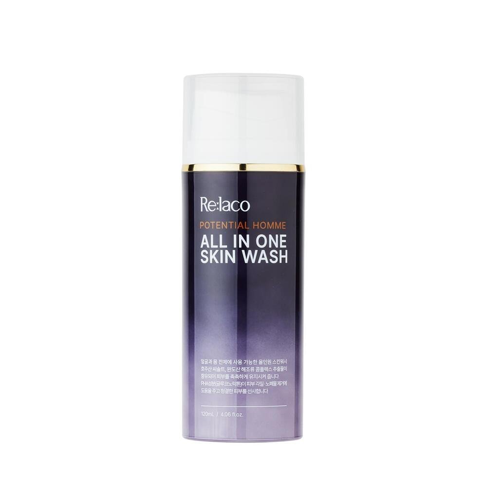 Relaco POTENTIAL HOMME ALL IN ONE SKIN WASH 120ml - TIANSHOP