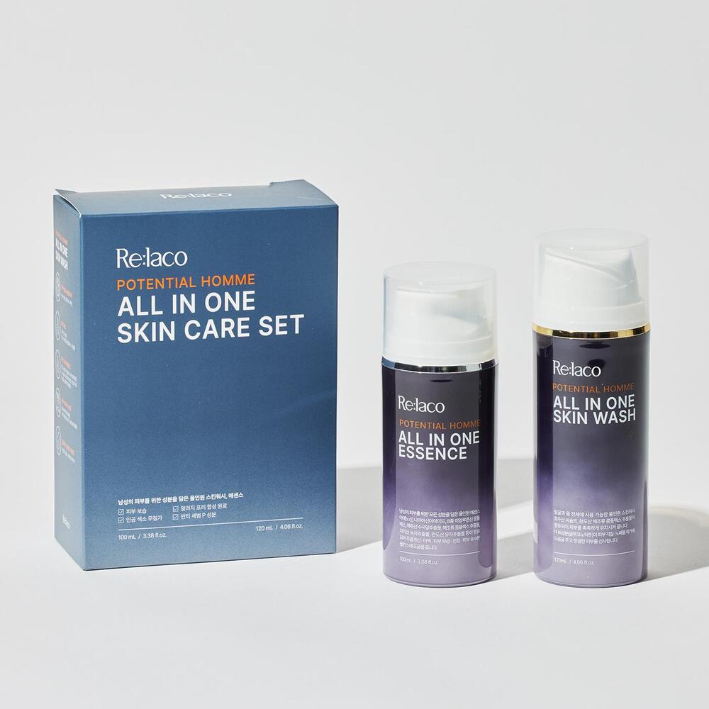 Relaco POTENTIAL HOMME ALL IN ONE SKINCARE SET - TIANSHOP