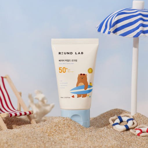 Round Lab Baby Mild Sun Cream SPF 50+ PA++++ 60ml - TIANSHOP