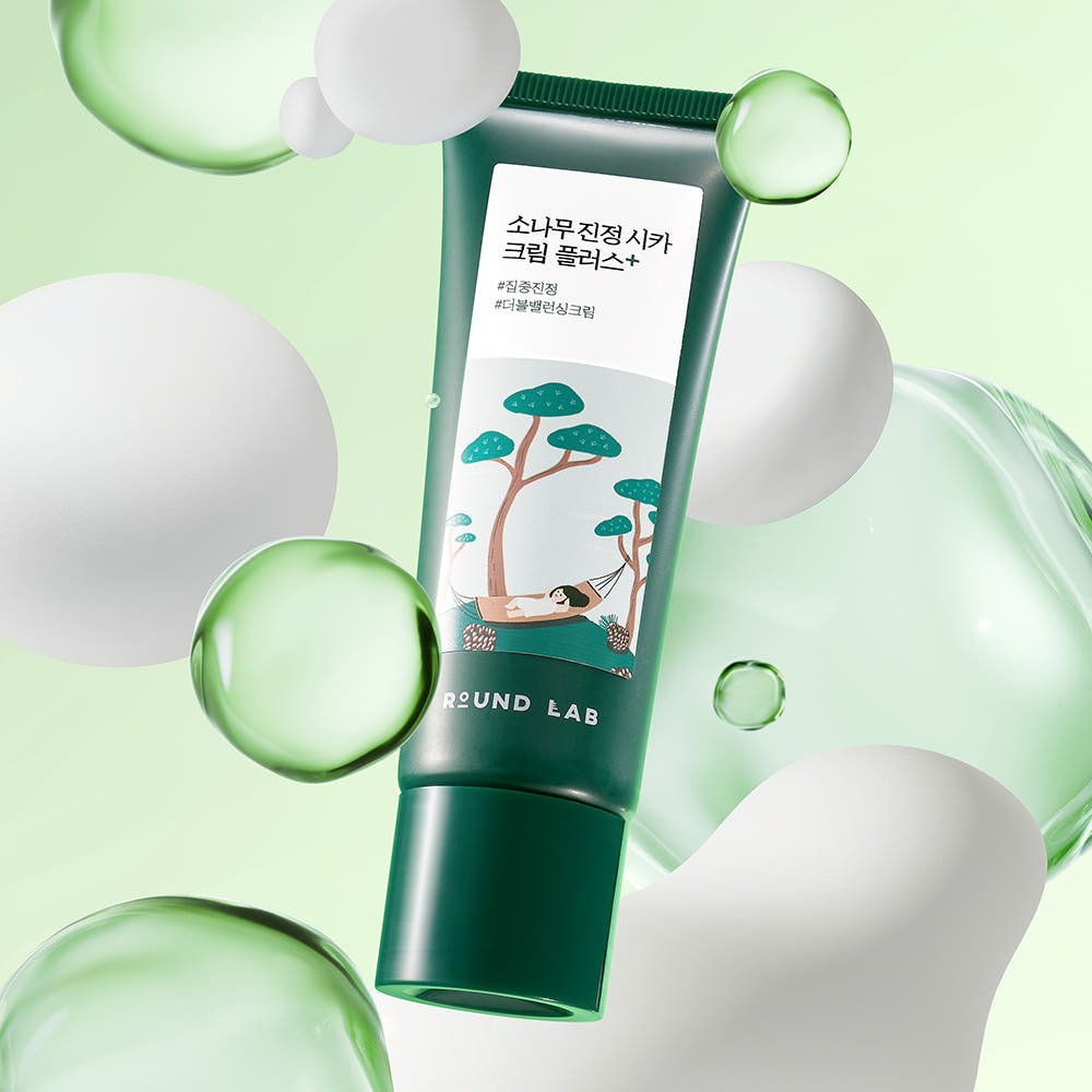 Round Lab Pine Calming Cica Cream Plus 60ml - TIANSHOP