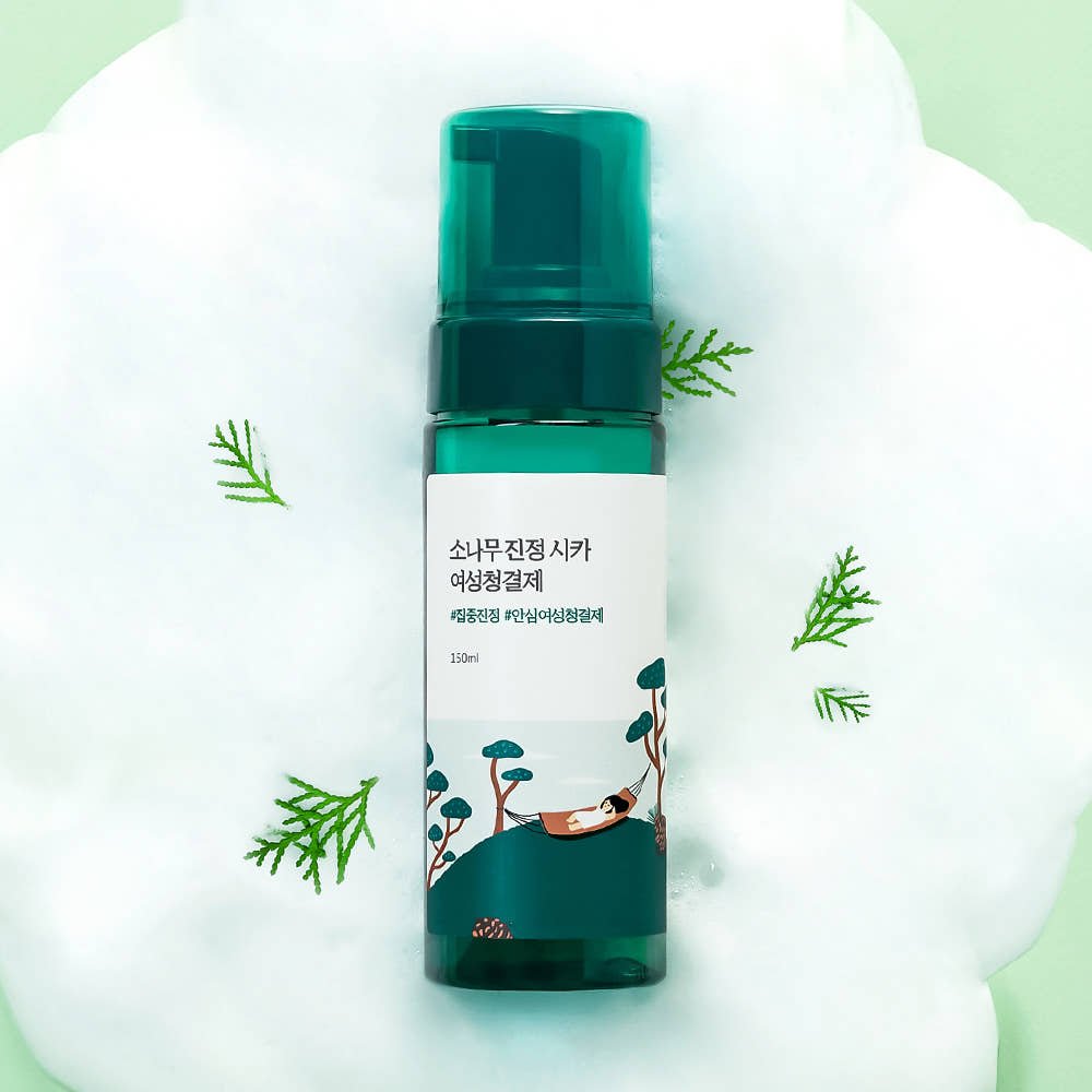 Round Lab Pine Tree Soothing Cica Feminine Cleanser 150ml - TIANSHOP