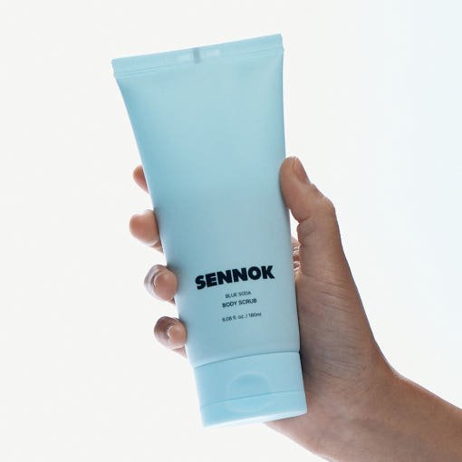 SENNOK Blue Soda Body Scrub 180ml - TIANSHOP