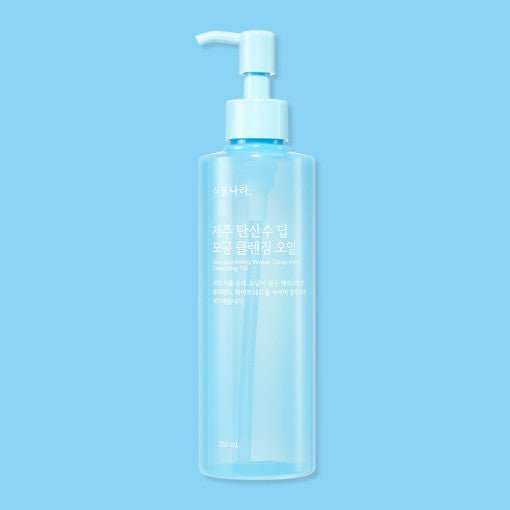 Shingmulnara Jeju Sparkling Water Pore Deep Cleansing Oil 250ml - TIANSHOP
