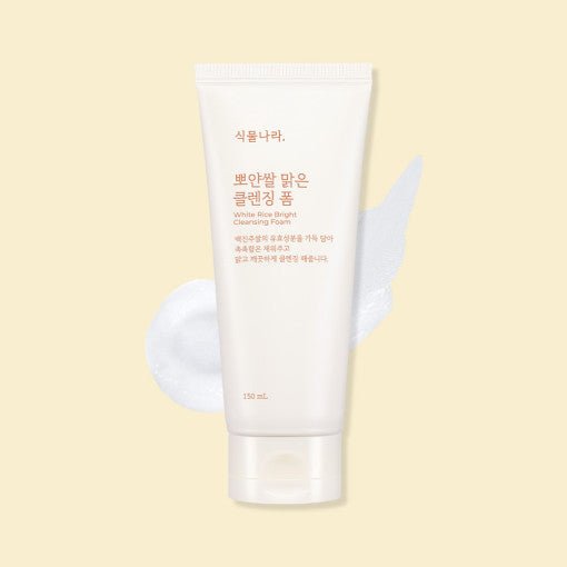 Shingmulnara White Rice Bright Cleansing Foam 150ml - TIANSHOP
