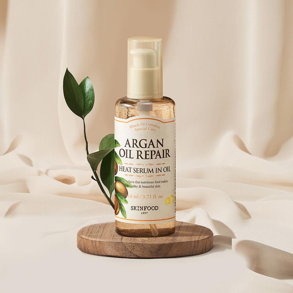 SKINFOOD Argan Oil Repair Plus Heat Serum in Oil 110ml - TIANSHOP