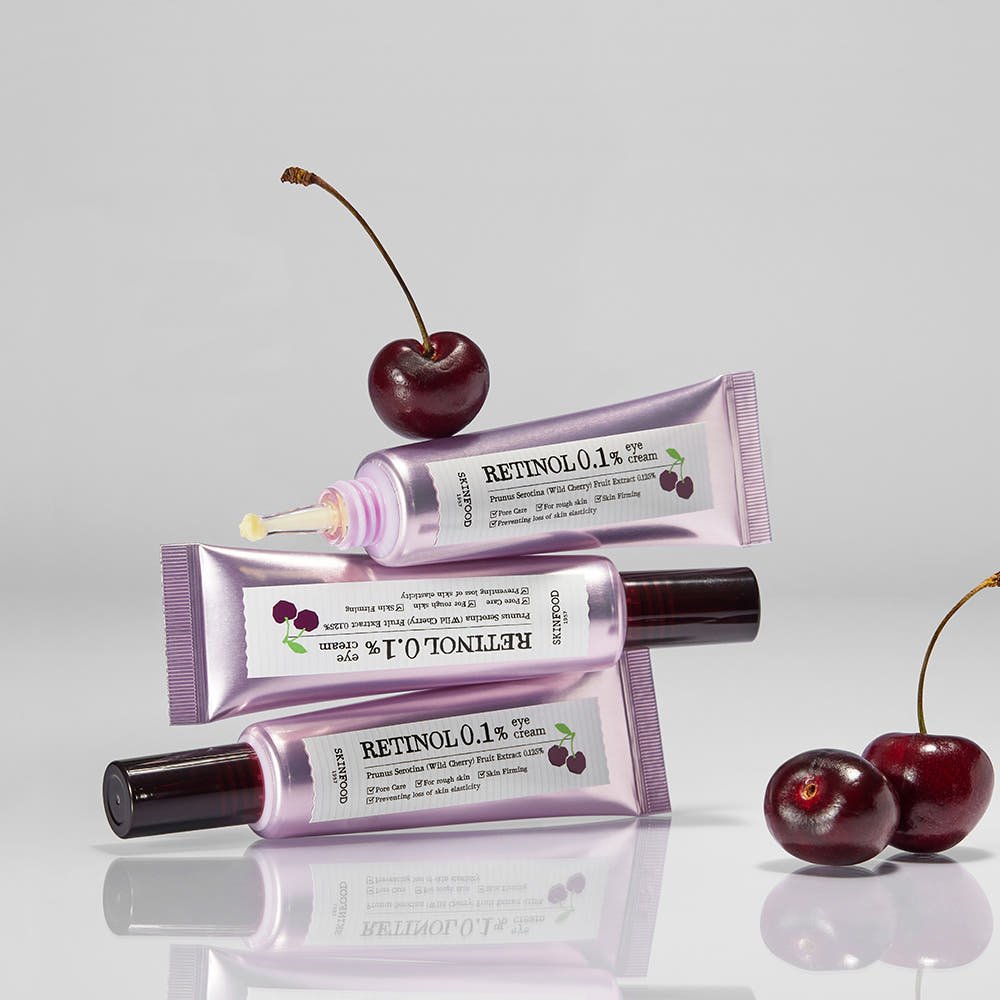 SKINFOOD Black Cherry Retinol 0.1 Eye Cream 30ml - TIANSHOP