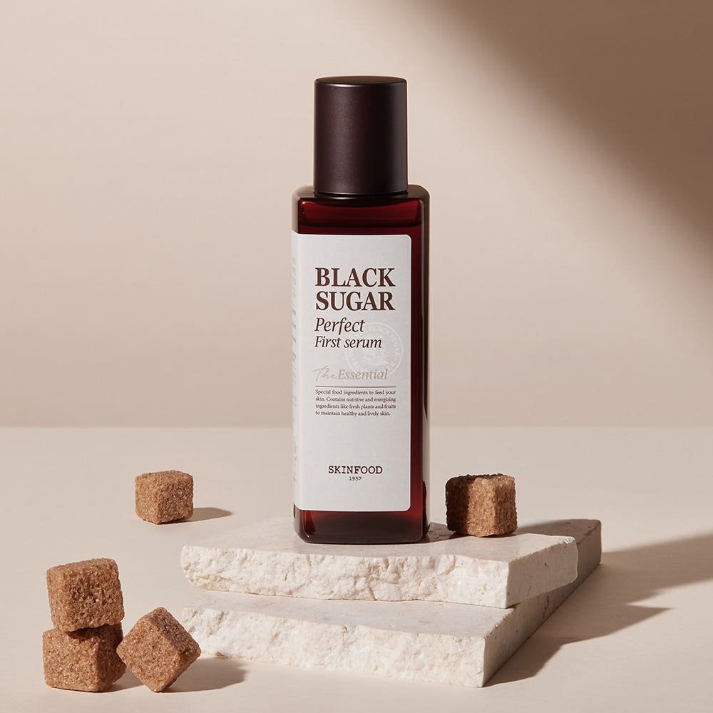 SKINFOOD Black Sugar Perfect First Serum The Essential 150ml - TIANSHOP