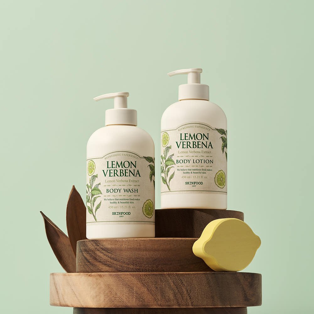 SKINFOOD Lemon Verbena Body Wash 450ml - TIANSHOP