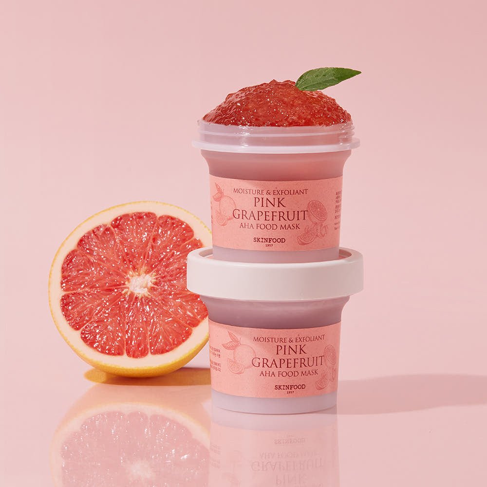 SKINFOOD Pink Grapefruit AHA Food Mask 120g - TIANSHOP