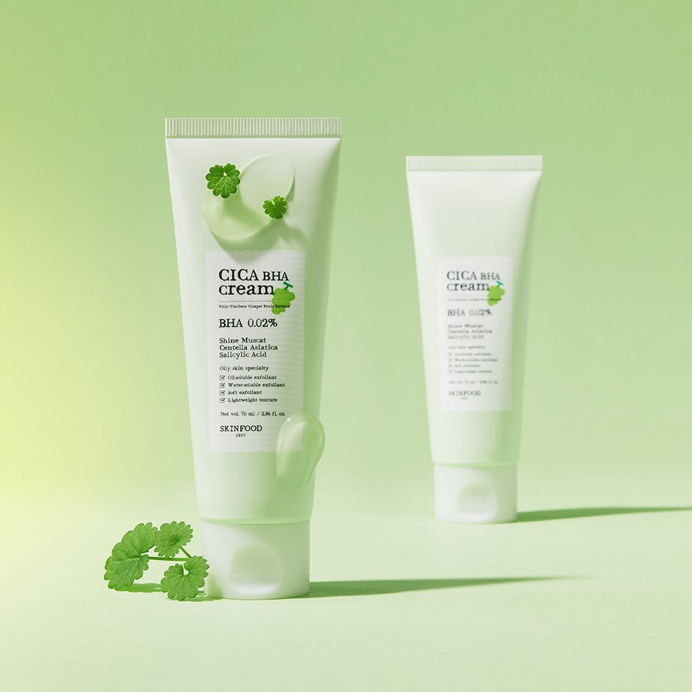 SKINFOOD Shine Muscat Cica BHA Cream 70ml - TIANSHOP