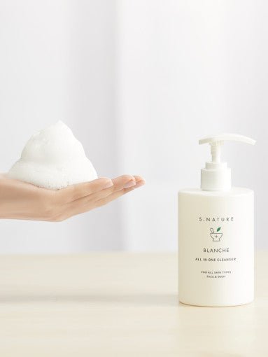 S.NATURE Blanche Cleanser 260ml - TIANSHOP