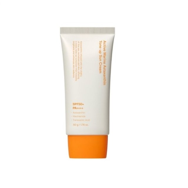 SUNGBOON EDITOR Active Marine Astaxanthin Tone Up Sun Cream SPF50+ PA++++ 50g - TIANSHOP