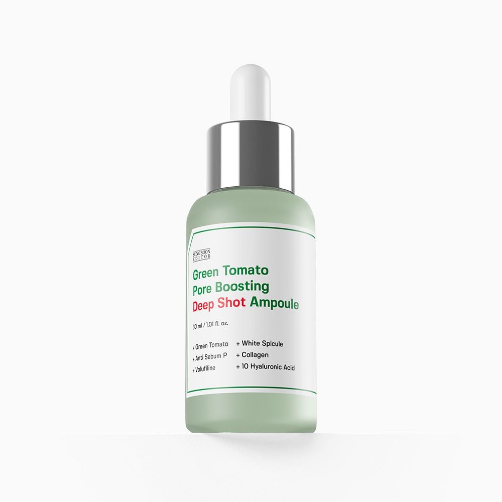 SUNGBOON EDITOR Green Tomato Pore Boosting Deep Shot Ampoule 30ml - TIANSHOP