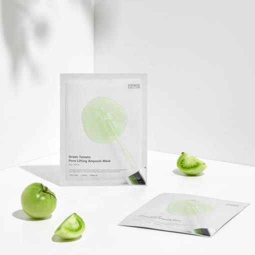 SUNGBOON EDITOR Green Tomato Pore Lifting Ampoule Mask 23ml X 10ea - TIANSHOP