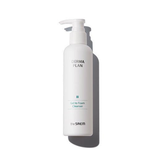 The SAEM Derma Plan Gel To Foam Cleanser 180ml - TIANSHOP