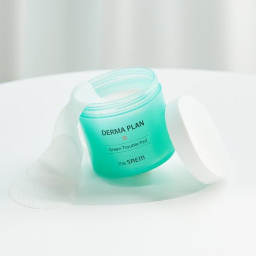 The SAEM Derma Plan Green Trouble Pad 145ml(70ea) - TIANSHOP