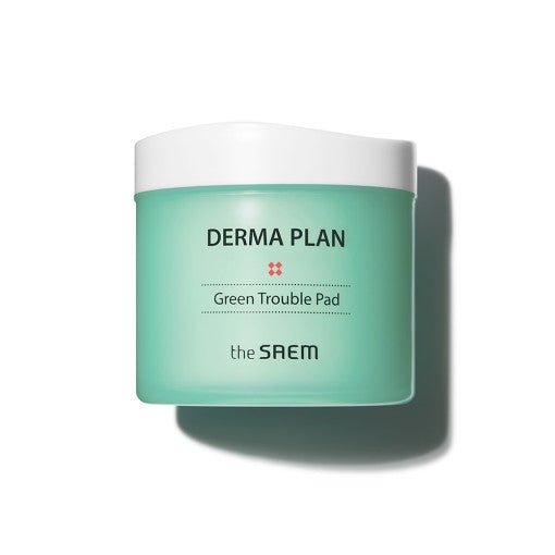 The SAEM Derma Plan Green Trouble Pad 145ml(70ea) - TIANSHOP