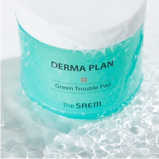 The SAEM Derma Plan Green Trouble Pad 145ml(70ea) - TIANSHOP