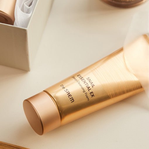 The SAEM Snail Essential Ex Deep Cleansing Foam 150g - TIANSHOP