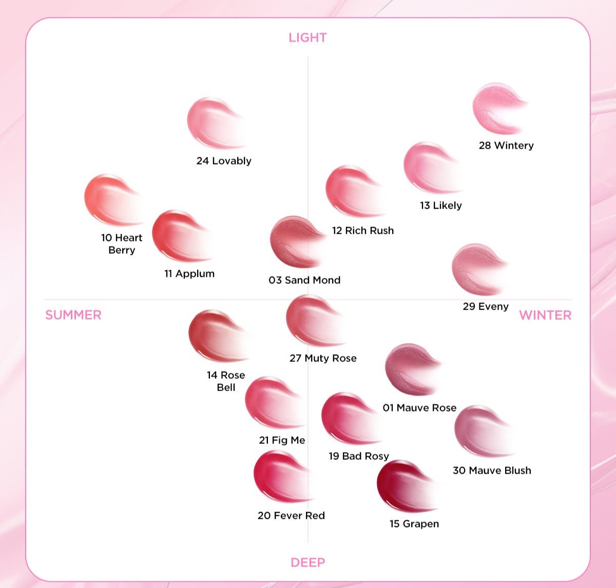 TIRTIR WATERISM Glow Mini Tint 1.8g (30color) - TIANSHOP