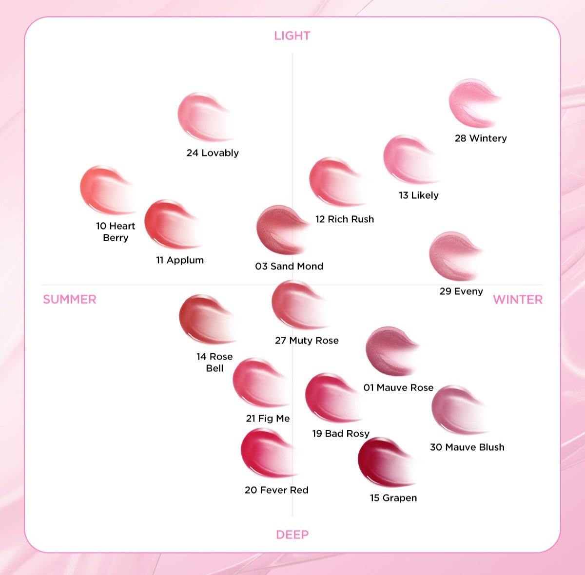 TIRTIR WATERISM Glow Tint 4g (15color) - TIANSHOP