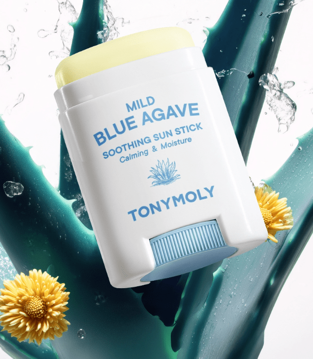 TONYMOLY Mild Blue Agave Soothing Sun Stick SPF 50+ PA++++ 15g - TIANSHOP