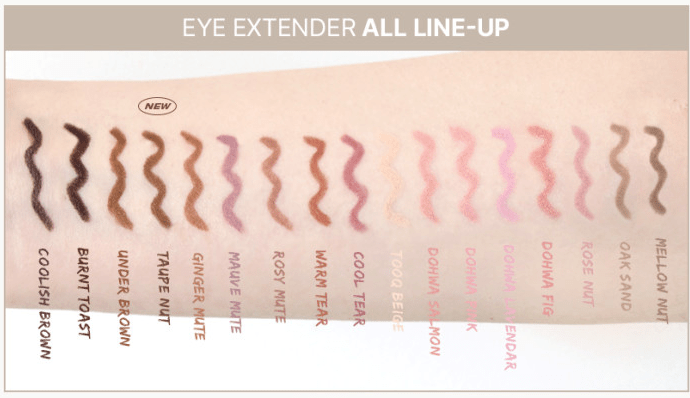tooq Eye Extender Waterproof Slim Eyeliner 0.12g/0.3g (16colors) - TIANSHOP