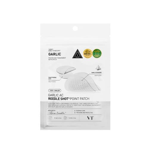 VT Garlic AC Reedle Shot Point Patch 9ea - TIANSHOP