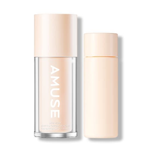 AMUSE Dew Wear Foundation SPF50+ PA++++ SET 35ml + 35ml(Refill) (4 Colors) - TIANSHOP