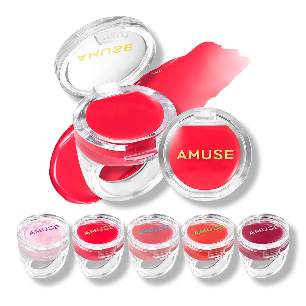AMUSE Ring Lip Balm 0.9g (5 Colors) - TIANSHOP