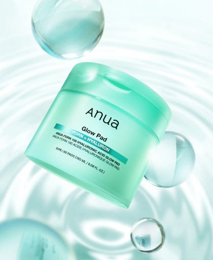 Anua PDRN 100 Hyaluronic Acid Glow Pad 60P/180ml - TIANSHOP